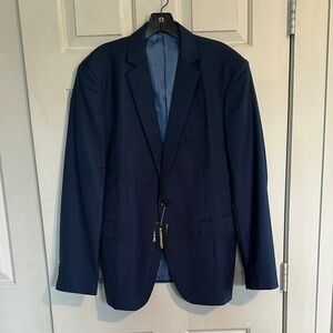 NWT Coofandy Navy Blazer size large men’s